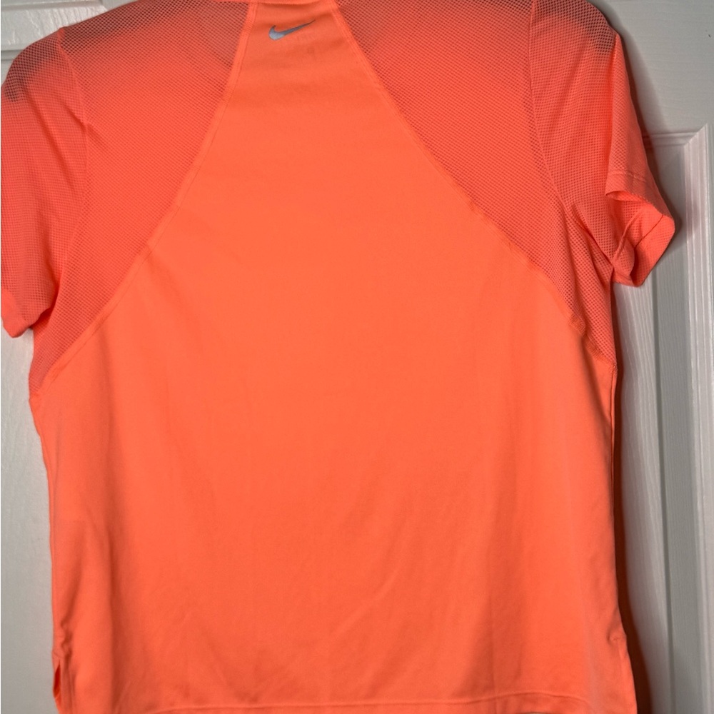 Nike Women's Vibrant Coral Short Sleeve Tee - Picture 2 of 14